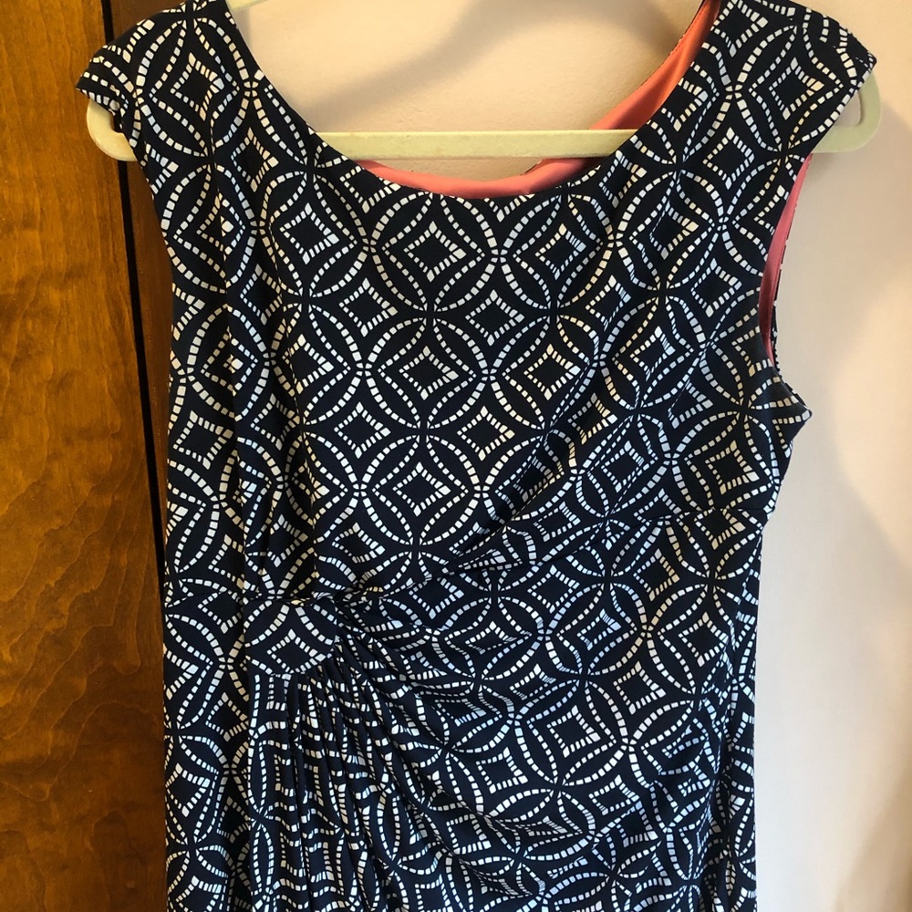 Navy blue dress